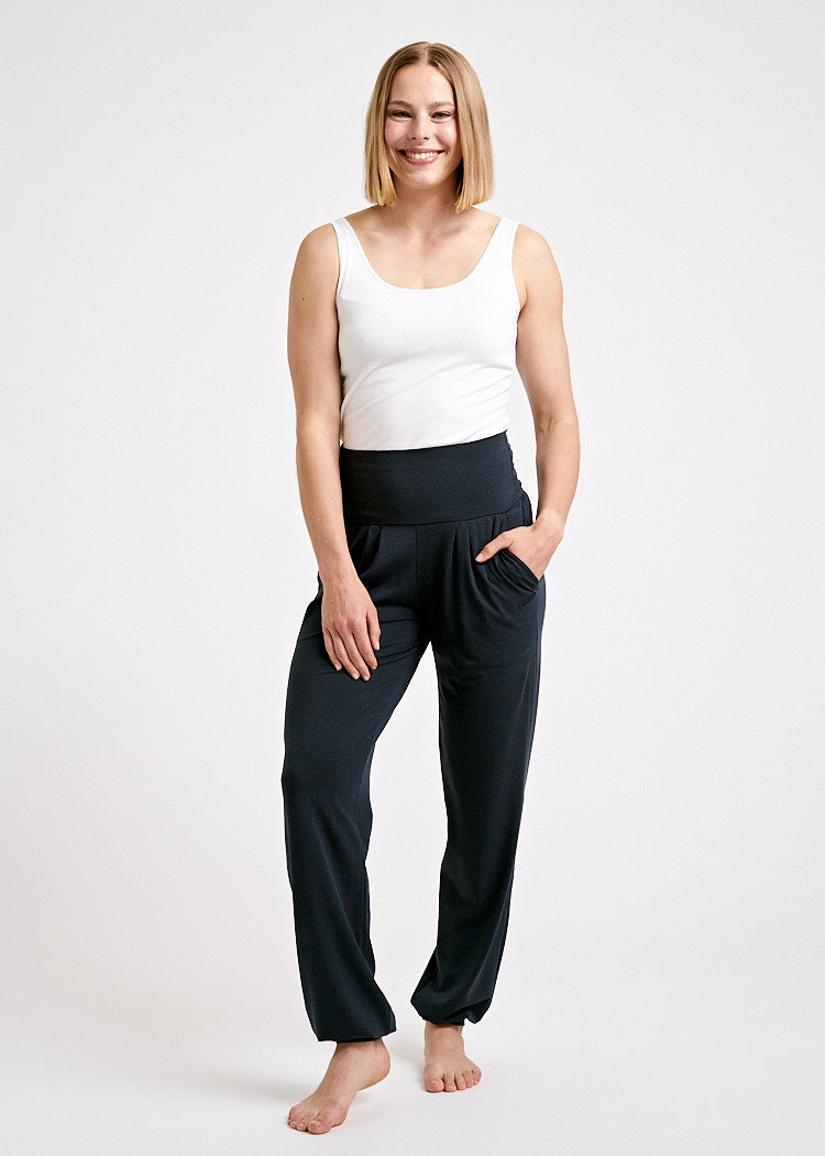 DAMEN YOGA PANTS CARBON