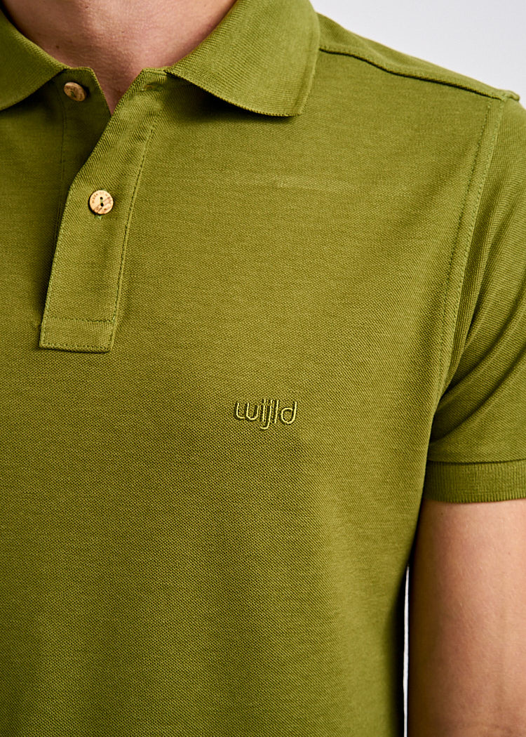 HERREN POLO-SHIRT OLIVE