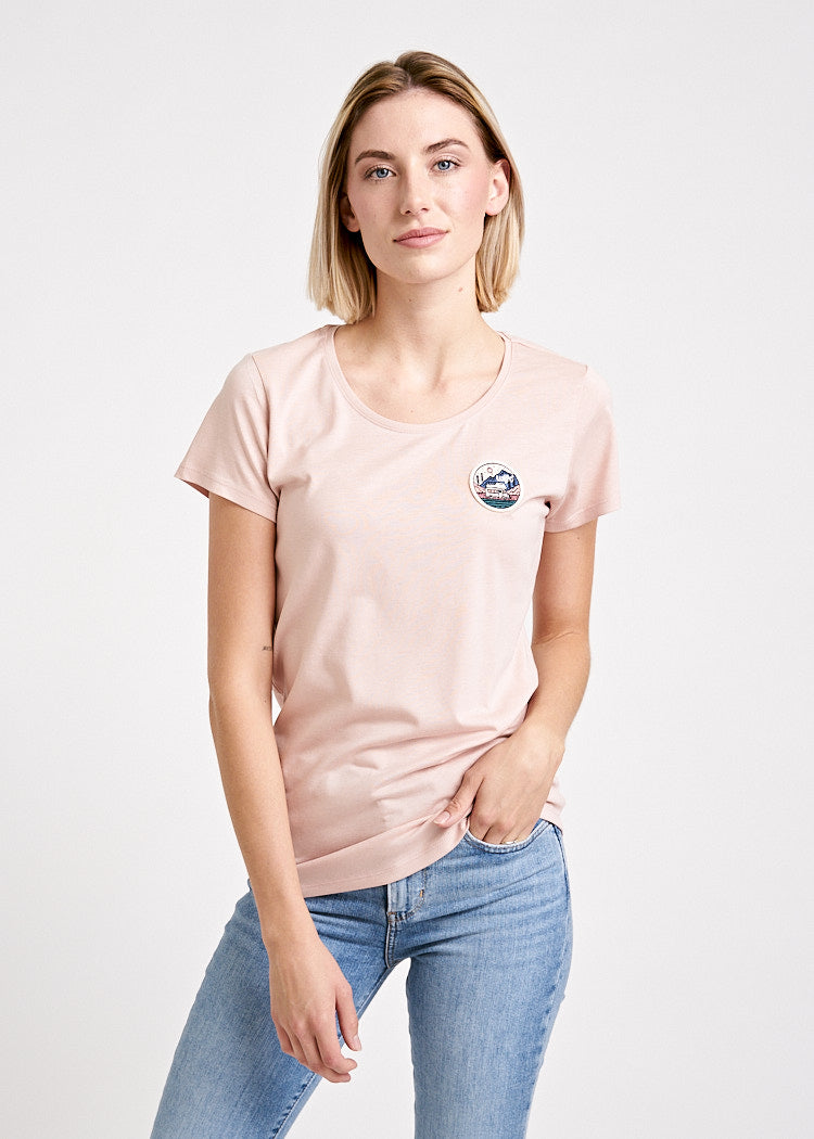 DAMEN WOODSHIRT SLIM SARAH CARAVAN