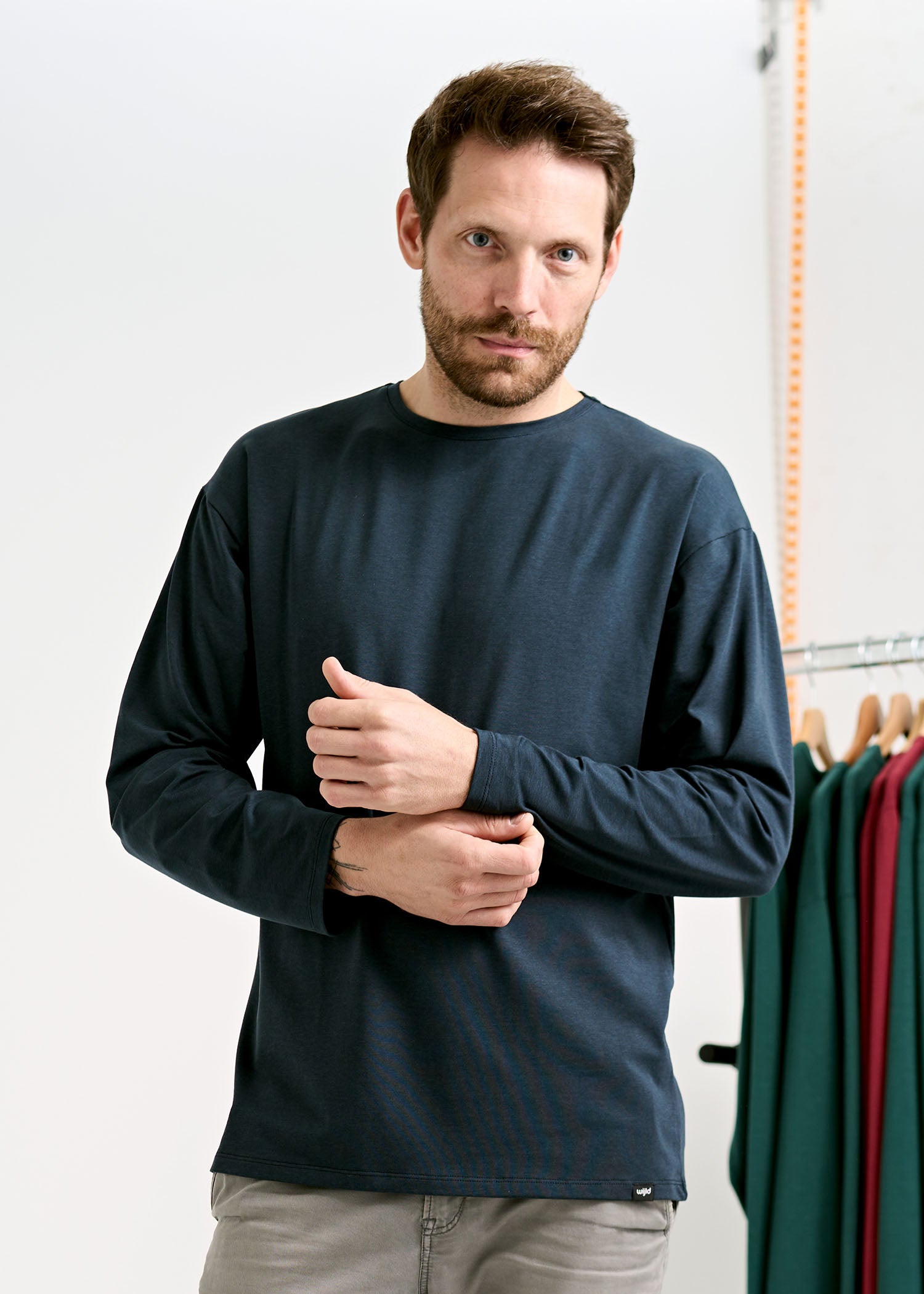 HERREN LANGARMSHIRT OVERCUT CHRIS CARBON