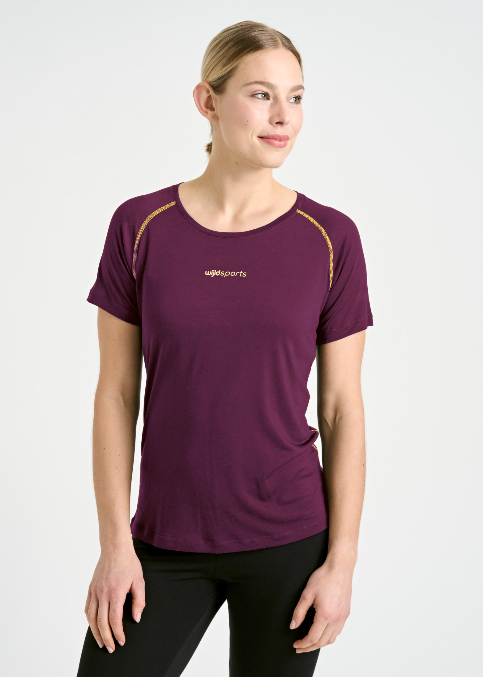 DAMEN SPORTSHIRT PURPLE