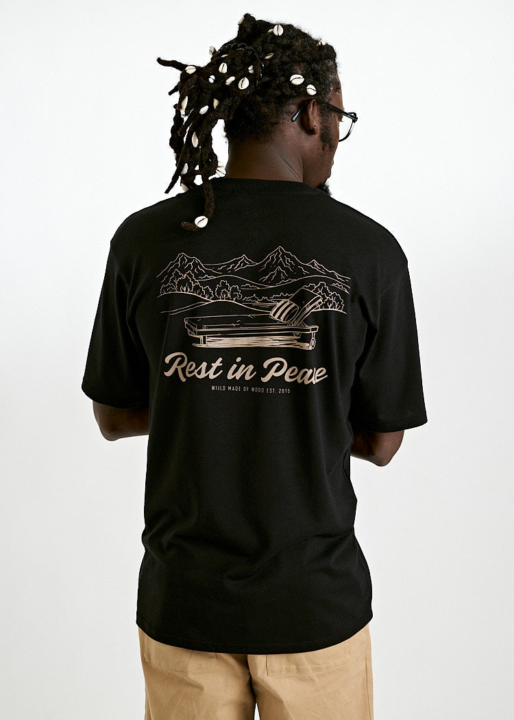 MEN'S WOODSHIRT OVERCUT JAMES REST IN PEACE