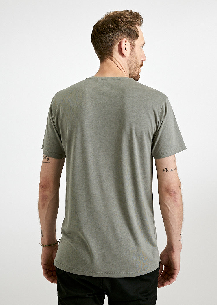 HERREN WOODSHIRT ALEX AGAVE GREEN